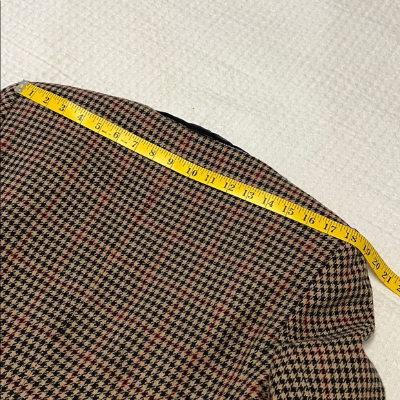 Vintage Norton McNaughton Houndstooth Women's Blazer with Velvet Collar Size 12 - Picture 16 of 16